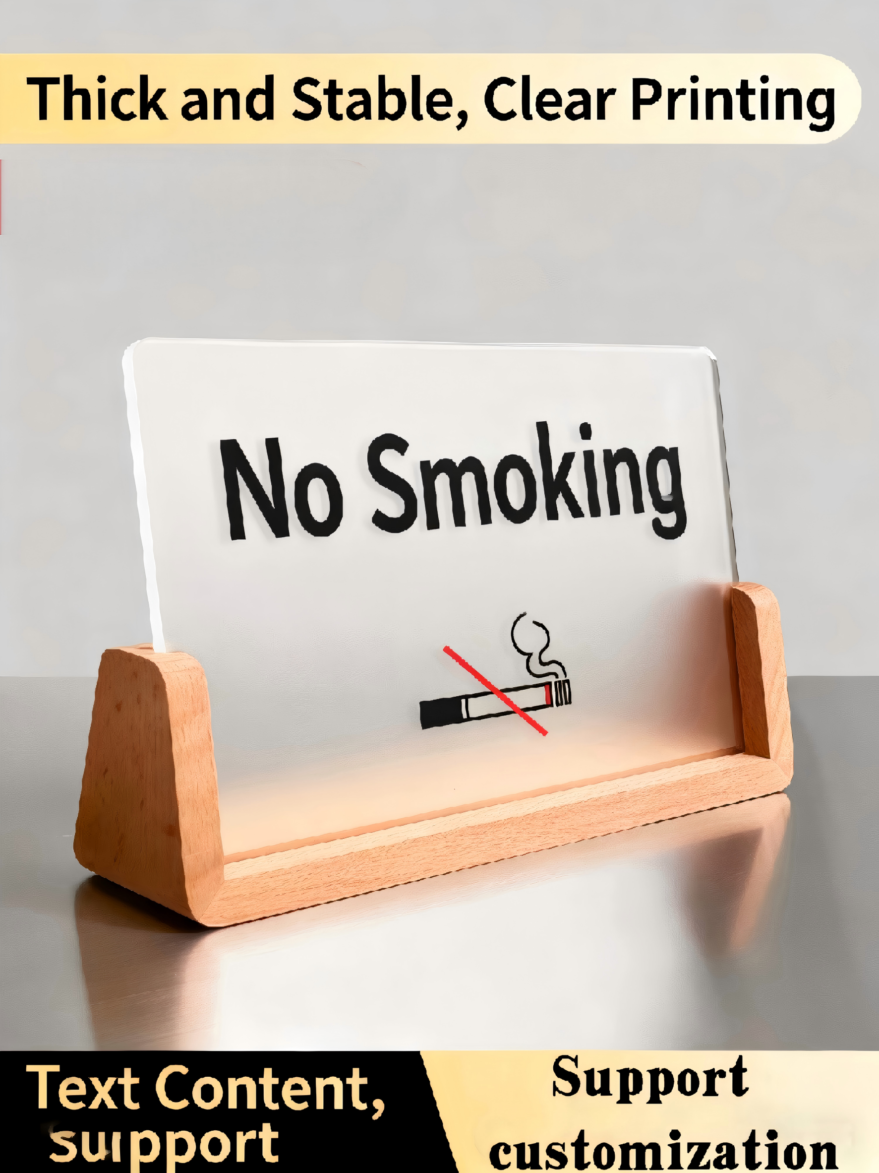 Custom Acrylic Advertising Display Signs