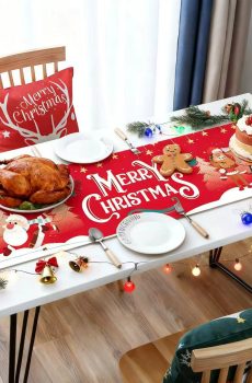 Christmas Table Runner: Merry Christmas