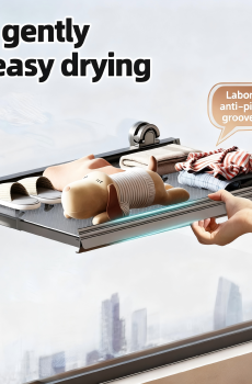 Retractable invisible drying net(customizable)