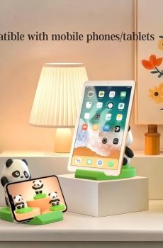 Creative Cartoon Panda Phone Stand Desktop Ornament
