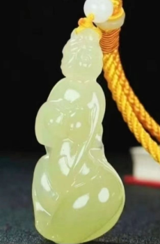 Natural Afghan Jade Handheld Cultural Artifact