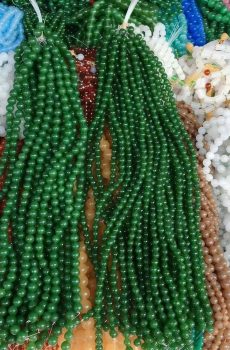 Hetian Jasper-Colored Chalcedony Bracelet