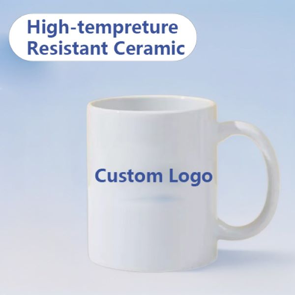 High Temperature Resistant Ceramic Mug - Custom Logo