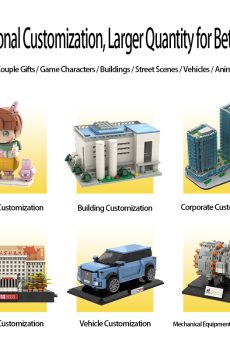 Customized Building Blocks, Multiple Categories Available