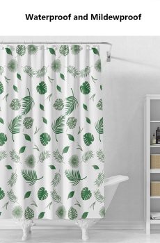 Personalized PEVA Shower Curtain Custom Design Curtain