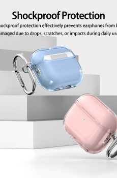 Transparent Shockproof Earphone Case