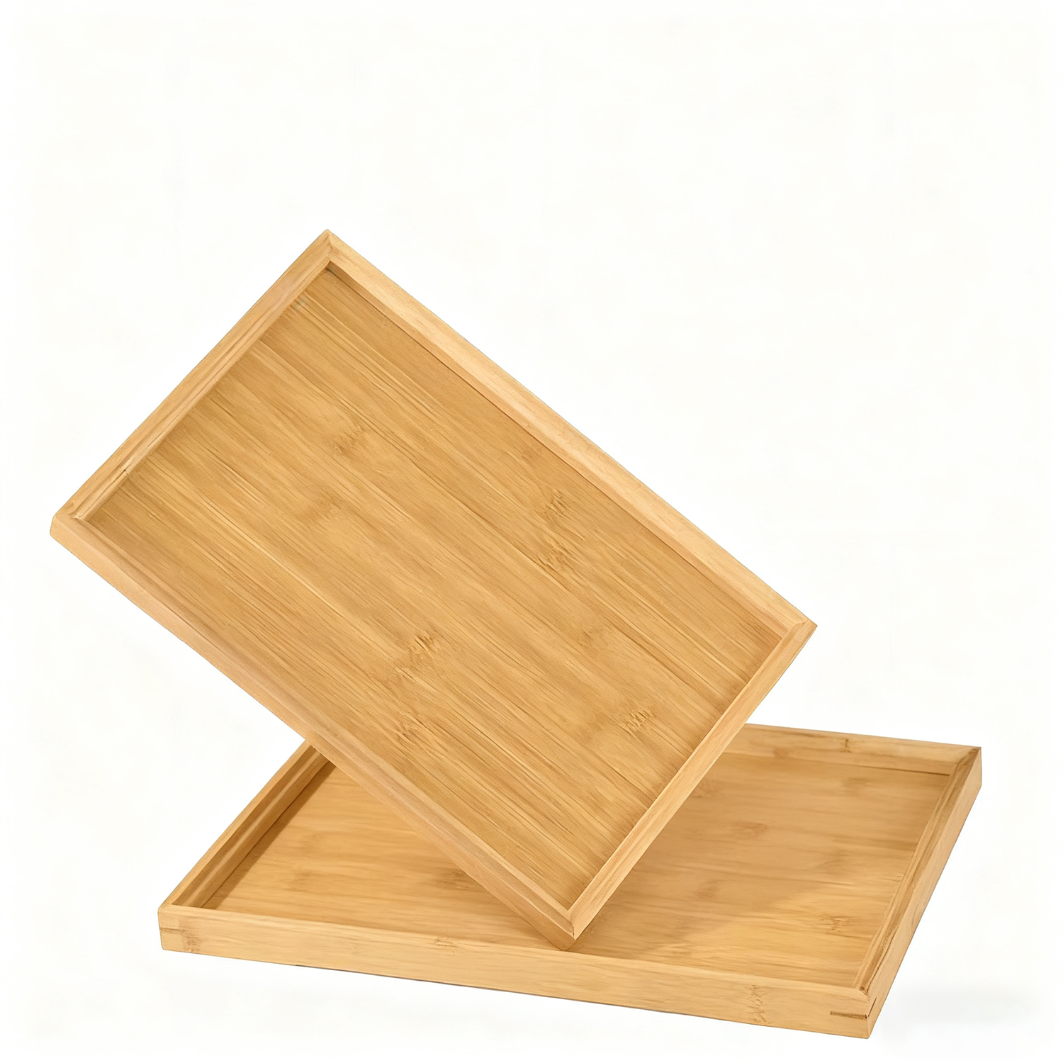 Bamboo Rectangular Tray - Multiple Sizes Available