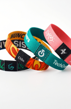 Colorful Fabric Wristbands
