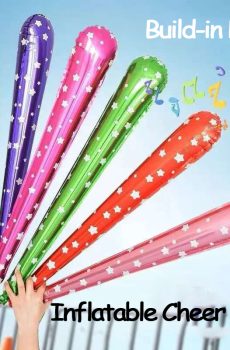 Sports Game Cheerleading Inflatable Bat Balloon - Handheld