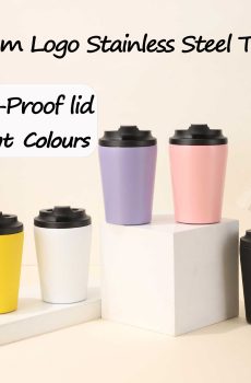 Customizable Stainless Steel Travel Coffee Mug