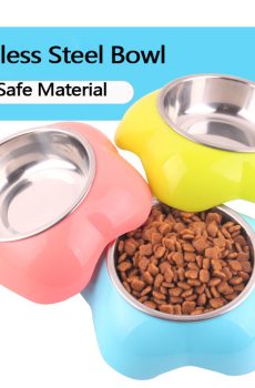 Pet Stainless Steel Bowl (Non-Toxic, Colorful)