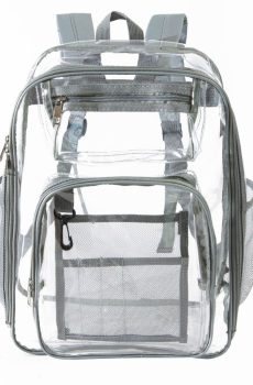 Transparent Waterproof PVC Backpack, Customizable PatternBag