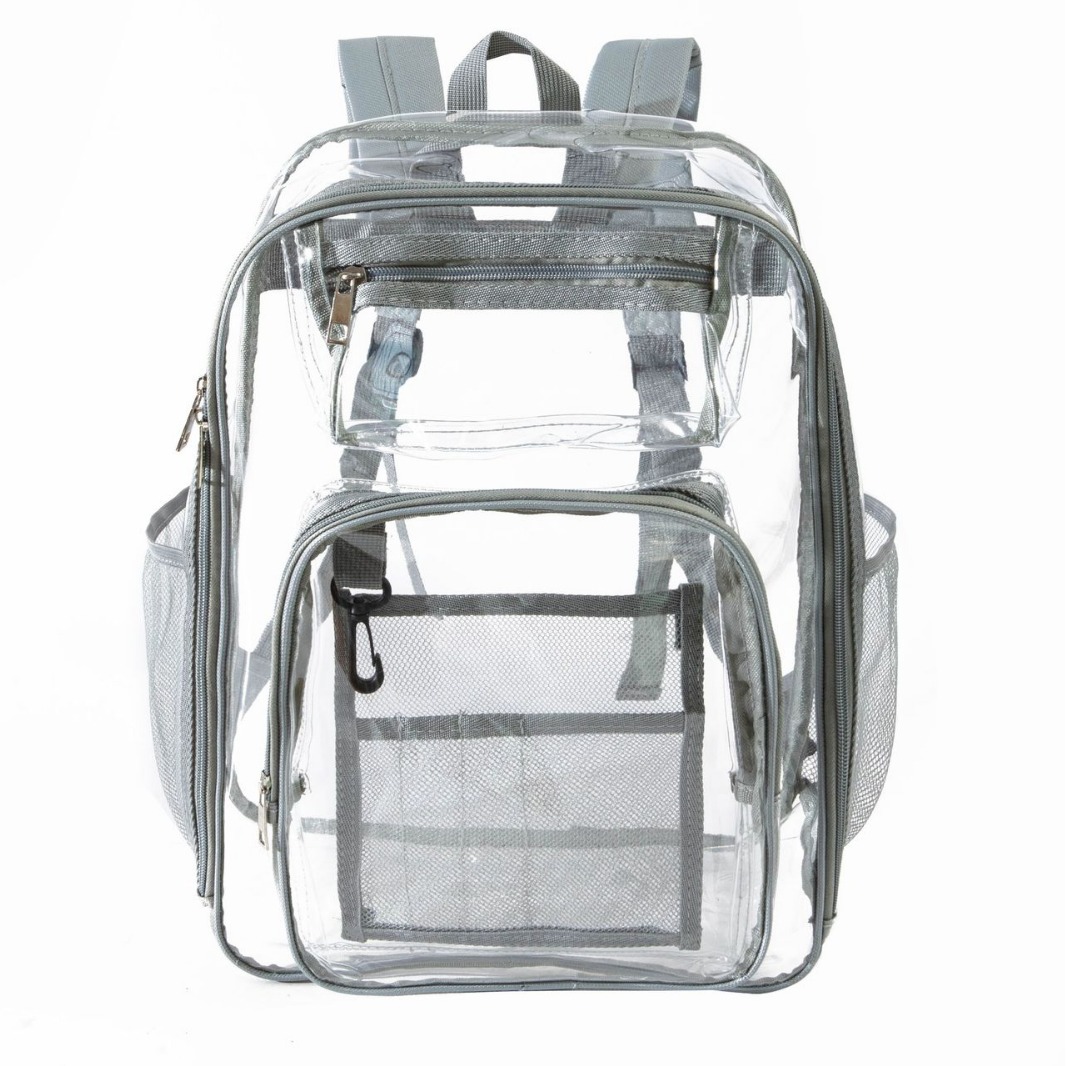 Transparent Waterproof PVC Backpack, Customizable PatternBag