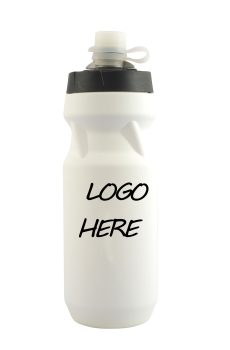 Custom 20OZ Cycling Water Bottle Securely Fits Bike Cages