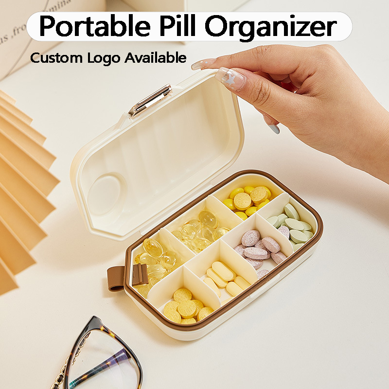 Portable Large-Capacity Pill Organizer