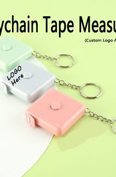 Keychain Tape Measure, Retractable & Customizable Measure