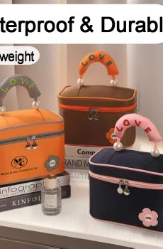 Large Capacity Oxford Cloth Cosmetic Bag