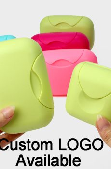 Portable Travel Soap Box, Leak-Proof Sealed Plastic SoapCase