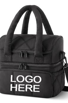 Double Layer Insulated Lunch Bag
