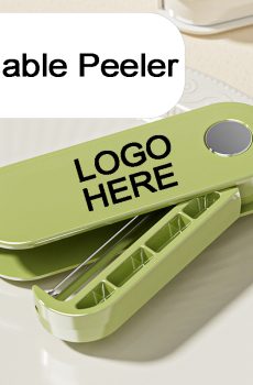 Foldable Kitchen Peeler, Stainless Steel Blade