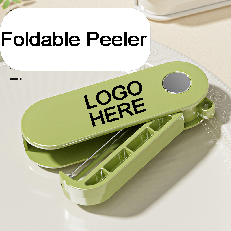 Foldable Kitchen Peeler, Stainless Steel Blade