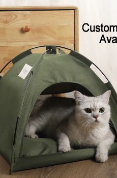 Summer Cooling Mat Pet Tent, Breathable Premium Foldable Bed